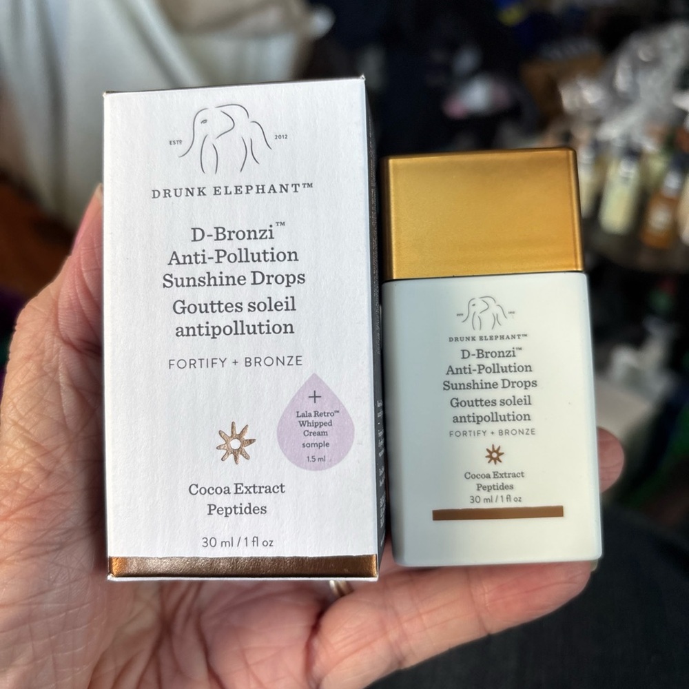 DRUNK ELEPHANT D-BRONZI ANTI-POLLUTION BRONZING DROPS WITH PEPTIDES 30ML